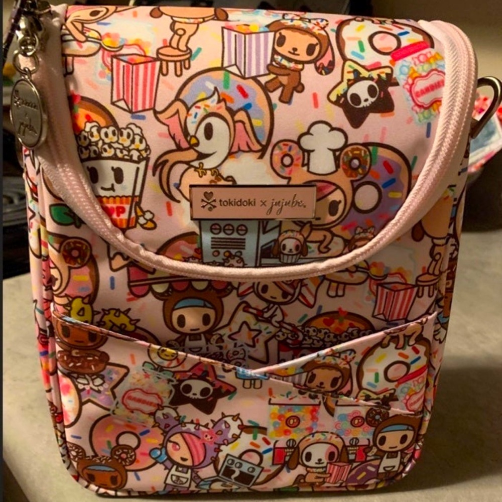 Ju-ju-be Tokidoki Donutella's Sweet Shop 2.0 print be cool bag.